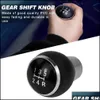 Shift Knob Pqy - Auto 5 Speed ​​Gear Head Shift Knop Mt Handball voor Mitsubishi Lancer Ex Evo GTS ASX V3 V5 V6 Onderdelen Accessoires PQY -91 DHV8W