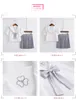 Clothing Sets Japanese Lucky Grass Sailor Suit For Female College Class Soft Girls JK Uniform Skirt Students Long Sleeve NN-S8B