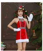 Stage Wear Santa Claus Come Cosplay For Women Christmas Cake Style Come Dress For Adult Women Christmas Come T220901