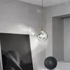 Kolye lambalar Post modern yatak odası yanıltıcı lamba nordic lüks oturma odası yemek mutfak hafif restoran kristal aydınlatma