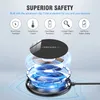 Annan elektronik Wyn Magnetic Wireless Charger Fast Charging Pad med Magnetic Ring7572964