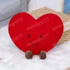 35cm Kawaii Lovely Love Cuscino per divano Pausa pranzo Dormire Peluche Cuscino d'amore Cuore rosso Festival Coppia Regalo di compleanno