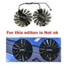 Datorkylningar 2st /set GAA8S2U GPU Cooler Grahics Card Fan för GeForce Palit GTX980 GTX 1080TI /1080 1070TI 1070 JetStream Ersätt