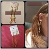 dangle earrings women's drop for wholealesale bridal gold kpop long tassel Jewelry eh334 oorbellen