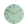 Wall Clocks Creative European Clock 5mm Glass Mirror Simplicity Silent Environmental Protectio For Children Reloj De Pared