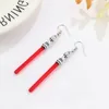 Dangle Earrings Wars Lightsaber Personality Movies The Same Cosplay Jewelry Accessories Drop Earing Gifts For Women Girls Fans