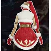 Stage Wear Lol Jinx The Loose Cannon Ice and Snow Festival Christmas Xmas Boob Tube Top Dress Uniform Outfit Games Cosplay kommer gratis T220901