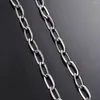 Chains Wholesale 2meters/pack Width 6mm 12.5mm Stainless Steel Cable Link O Cross Chain Necklace For DIY Jewelry Findings Making