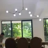 Kronleuchter Moderne Glaskugel Kronleuchter Beleuchtung Wohnzimmer Pendelleuchten Startseite Esstisch Dekor Schlafzimmer Restaurant Vorrichtung Hängelampe