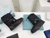 Designer Shoe Women Nylon Shoes Gabardine Canvas Sneakers Wheel Lady Trainers Loafers Platform Solid höjda sko med låda hög 5A -kvalitet PDIC