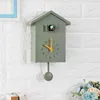 Wandklokken Noordse stijl klok koekoek Chime Time Zone Bird per uur Chiming stil mechanisme Horloge Home Decorating items kunst