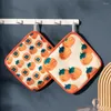 Oven Mitts Heat Insulation Reliable Anti-scalding Glove Fabric Practical Heat-resistant Cooking Pad