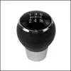 Shift Knob Pqy - Car 5 Speed Gear Head Shift Knob Mt Handball For Mitsubishi Lancer Ex Evo Gts Asx V3 V5 V6 Parts Accessories Pqy-91 Dhv8W