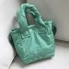 HBP Einkaufstaschen Herbst und Winter Neue Mini-Handtasche Daunen-Baumwolltasche Einzelne Schulter Messenger-Handtasche Weibliche Handytasche Niedliche kleine Tasche 220909