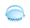 Doux Silicone Shampooing Tête De Brosse Corps Soins Du Cuir Chevelu Bain Spa Masseur Exfoliant Épurateur Lavage Des Cheveux Peigne Douche Brosses RRC95