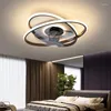 Moderne Schlafzimmer Dekor Led Decke Fan Licht Esszimmer Mit Fernbedienung Lampe Für Wohnzimmer Mode Und Stille Smart