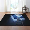 Mattor 3D Printen Earth Planet Soft For Living Room Non-Slip Rugs Home Decor Rug Kids Play Crawling Floor Mat Mattan