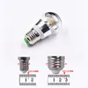 Bulbe E27 E14 LED lampe 5W 7W Économie d'énergie à moitié argentée Lumière de chambre à l'ombre 220V 110V Chauffeur de blanc froid