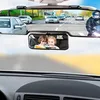 Interiörstillbehör 2 i 1 roterbar vidvinkel säkerhetsbilspegel dubbel bakåt barnbarn barn ser bilar