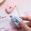 Small Portable Knives Mini Knife Pocket Box Cutter with Key Chain Hole Cute Clude Letter Opener Paper Envelope Slitter Stainless Steel Retractable Utility RRE15372