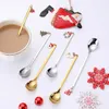 Mugs Christmas Glass Cups Creative Lead-Free Milk Coffee Water Drinking Cup For Office Home Restaurant Xmas Table Decor New Year Gift Y2210