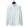 Men's T-Shirts Designer Mens Formal Business Shirts Fashion Casual Shirt Long-sleeved M-3XL07