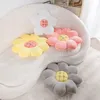 Fylld blommakudde Girly Room Decor Sunflower Kudde Pink Flower Setting For Kids Bedroom Seat Pillows