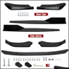 Paraurti Auto Anteriore Paraurti Posteriore Lip Spoiler Corpo Diffusore Con Gonna Laterale Splitter Per Honda Civic Sedan 4Dr Drop Delivery 2022 Cellulari Dhohy