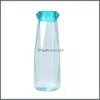 Water Bottles Plastic Water Bottle Fashion Travel Mug Sport Bottles Cam Hiking Kettle Drink Cup Diamond Gift 416 J2 Drop Delivery 202 Dhhba