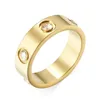 Amor an￩is de designer de anel para homens homens engajamento de luxo tit￢nio a￧o prateado amor mass e feminino j￳ias de ouro rosa amantes de casal presente 2022 novo diamante de moda