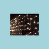 Party Decoration 12M X 0.65M 360 Led Outdoor Home Warm White Christmas Decorative Xmas String Fairy Curtain Garlands Party Lights For Dhkh6