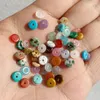 Cuentas de piedra Natural de 2X6MM, cuentas de ágata Jades, espaciador plano, Clips sueltos, fabricación manual para joyería, collar de pulsera DIY