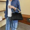 Вечерние сумки толстые цепочки сумки сумки роскошные дизайнерские сумочки женский перекрестный для женщин 2022 качество плеча кожаные кошельки мешок