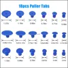 Automotive Repair Kits New Professional 18Pcs T-Bar Car Body Panel Paintless Dent Removal Repair Lifter Toolandpler Tabs Moto Damage Dhlmz