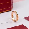 Bracciale rigido amore anello a vite anelli da uomo classici gioielli di design di lusso donne di alta qualità Lega di acciaio al titanio placcato oro oro argento 6280292