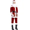 Stage Wear Deluxe Babbo Natale Natale Vieni Natale Genitore-figlio Cosplay Carnevale Spettacolo teatrale Party Fancy Dress T220901