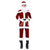 Stage Wear Deluxe Santa Claus Xmas Come Christmas ouder-kind Cosplay Carnival Stage Show Party Fancy Dress T220901