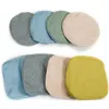 Pillow Elastic Ottoman Square Covers Case Stretch Polyester Solid Color Storage Slipcover Protector Footstool Sofa Foot Rest Stool Hood