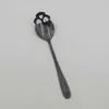 Sugar Skull Tea Spoon Aço inoxidável de café sobremesa de sorvete de tabela de gado engraçado Acessórios de cozinha de cozinha RRA155