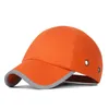 Casque de protection de sécurité au travail casquette anti-choc coque intérieure dure Style de chapeau de Baseball pour le travail magasin d'usine portant la Protection de la tête