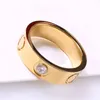 Luxurys Designers Band Rings Moda Menina Mulheres Titanium Steel Mosaic Diamonds Padr￵es J￳ias Novo Anel estreito Tamanho 5-12 Classic A Lifetime Love Ring para feminino