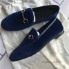 Mode Kleid Schuhe Freizeitschuh Männer Trample Lazy Loafers Klassische Frauen Flache Designer Authentische Metallschnalle Dame Leder Brief Mules Princetown Große Größe