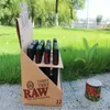 Rauchen RAW Tabak Kunststoff Doob Tube Stash Jar 122mm Kräuterbehälter Lagerung Zigarette Rollkegel Papierhalter Pillendose