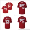 Jersey de beisebol barata costura ## 13 Jeter Maroons HS Central High School Maroons Jerseys S-3xl