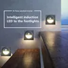 مصابيح الجدار LED مصباح مدمج PIR Sensor Stair Hallway Eu Hole Box Size 60 40 60 مم ضوء الليل الذكي