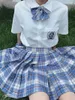 Clothing Sets Navy Sailor Anime JK Uniforms Japanese School Uniform Fashion Korean Style Kawaii Girl Cosplay Shirt And Skirt Send Tie XXL