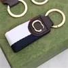 Fashion Keychain Men Designer Car Chain Bolsa Chain Letter Chaelchains Luxury Gold Key Buckle Chave de couro 4188134