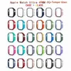 S8 Ultra Smart Straps Cases Hard PC Case Watch Cover With HD Tempered Glass Screen Protector for Apple Watch Series 7 8 Size 49mm 45mm 41mm