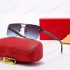 Strandbrille Halbrandlose Sonnenbrille Mode Halbrahmen Sonnenbrille Sommerbrille Hochwertige Einkaufsreise Sonnenbrille Luxus