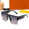 Modne okulary przeciwsłoneczne okulary przeciwsłoneczne Designer Męskie damskie obudowy Brown Case Black Metal Rame dla mężczyzn Kobiety z pudełkiem i skrzynką Link1